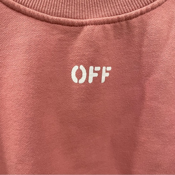 Exteremly Sought-After Off-White Cherry Blossom Sweatshirt size M - Picture 3 of 7